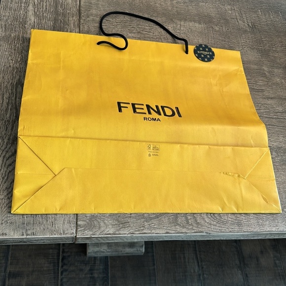 FENDI ROMA PAPPER SHOPPING BAG VERY LARGE - Picture 6 of 17
